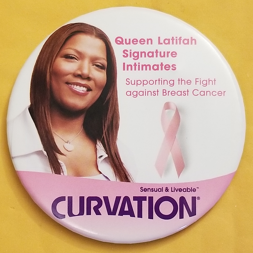 Curvation Queen Latifah Promo Button